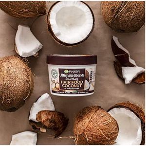 Ultra Doux Masque haïr Food lissant à la noix de coco et macadamia 3 en 1 390 ML-ULTRA DOUX